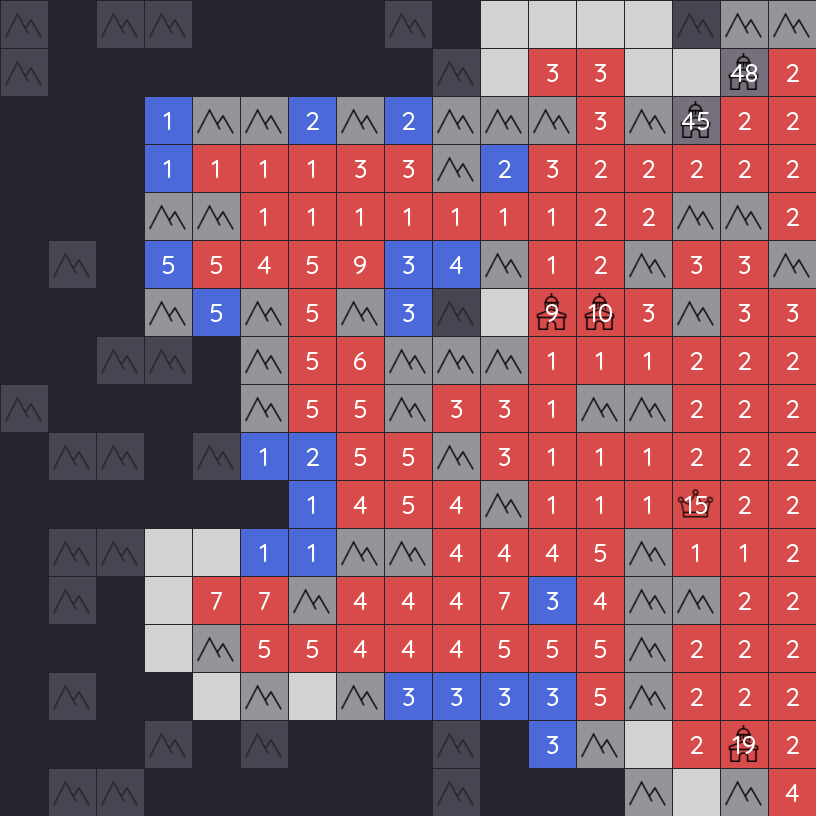 A 1v1 ladder game replay, shown from the opponent's point of view