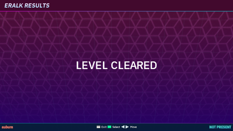 Evaluation screen success