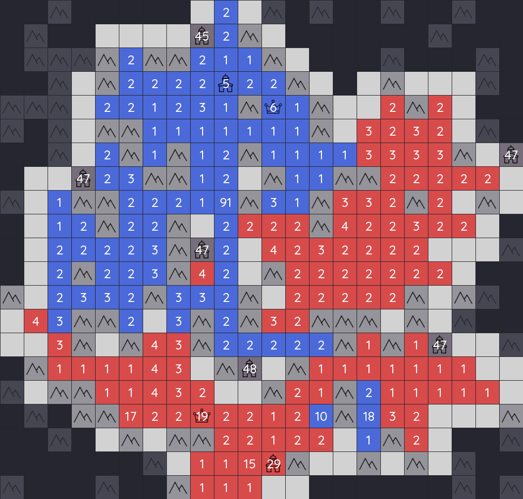 A 1v1 ladder game replay